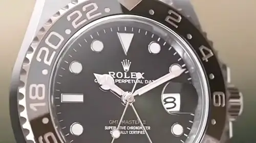 Roland Garos Rolex video screenshot.